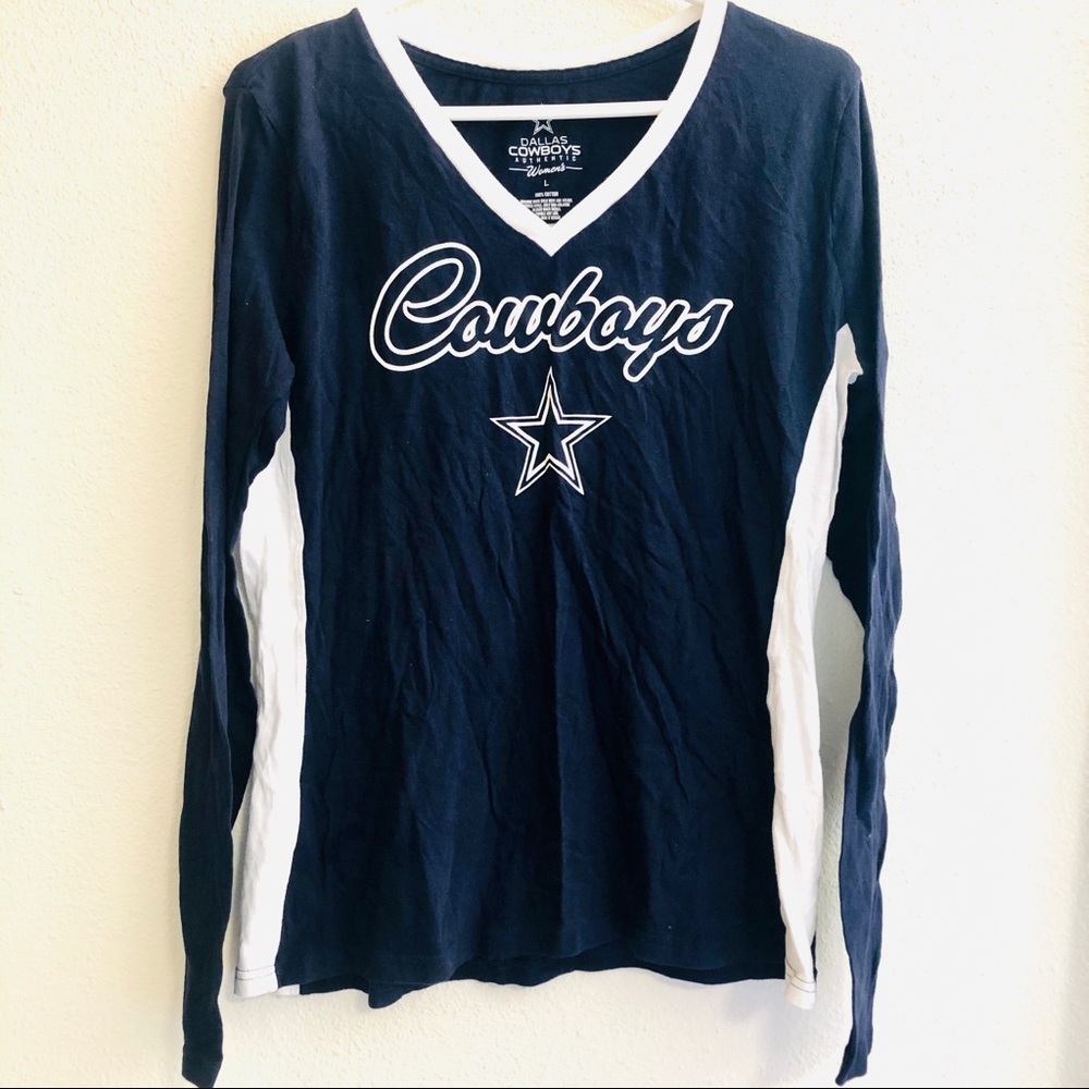 Dallas Cowboys Authentic Women's Long Sleeve Shirt